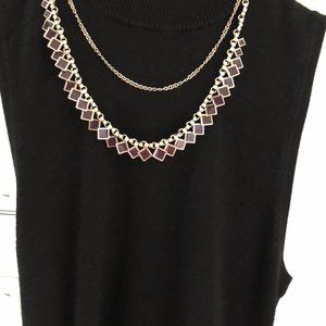 Ann Taylor Preppy Goldtone Necklace